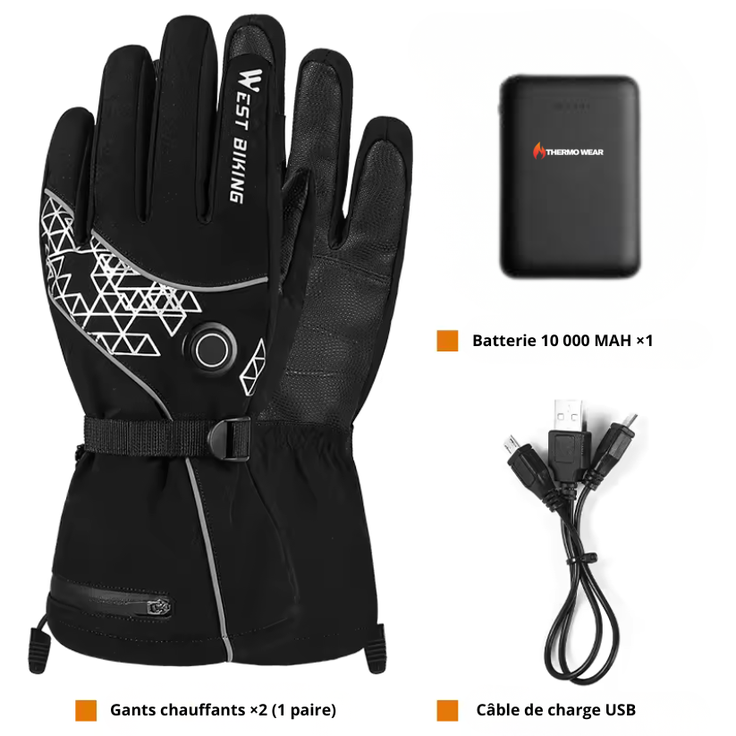 ThermoWear - Gants chauffants