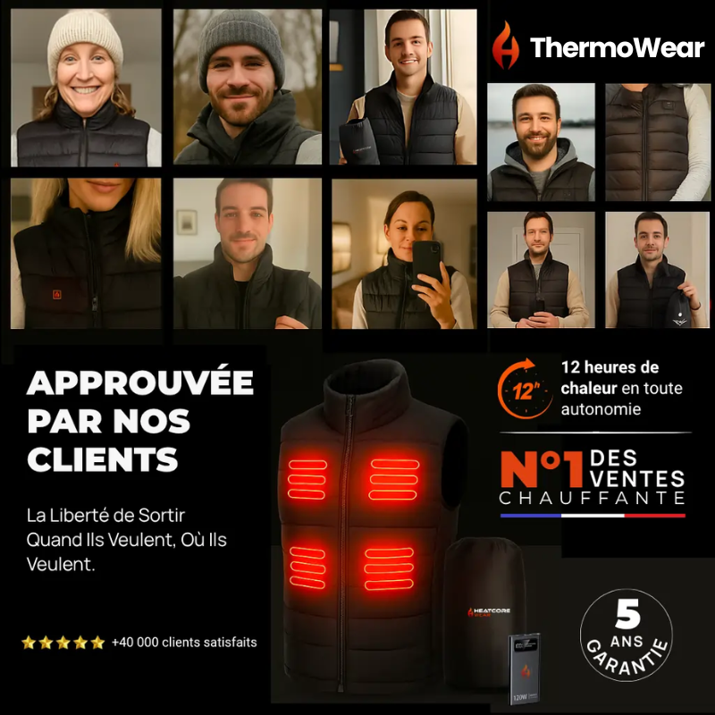 ThermoWear NEO 2.0 - Gilet chauffant